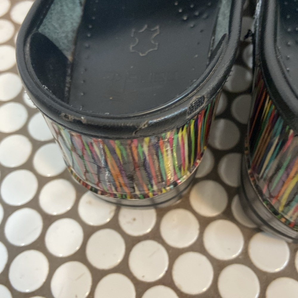 Dansko Multicolored Clogs Eu 36 Size 5.5 To 6 - image 5